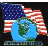 USA ENDURING FREEDOM AFGHANISTAN FLAG WORLD